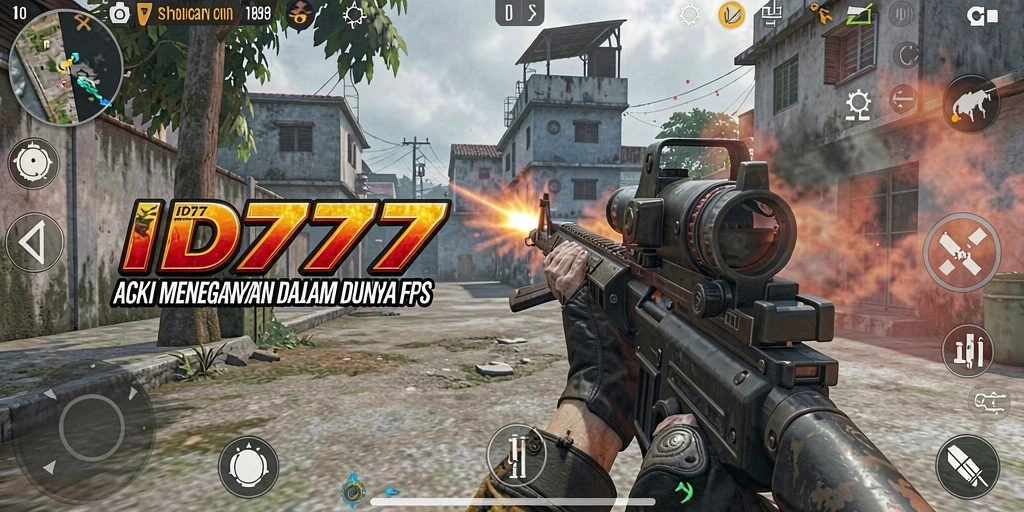 Gameplay menegangkan di ID777 dengan aksi FPS yang seru.