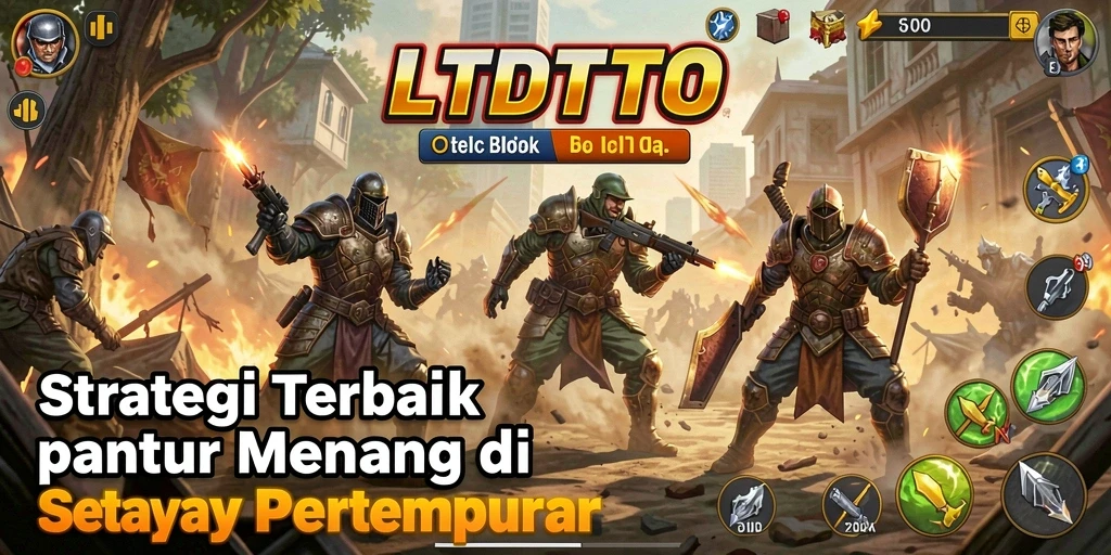 Tampilan gameplay LTDTOTO dengan taktik dan strategi yang menegangkan.
