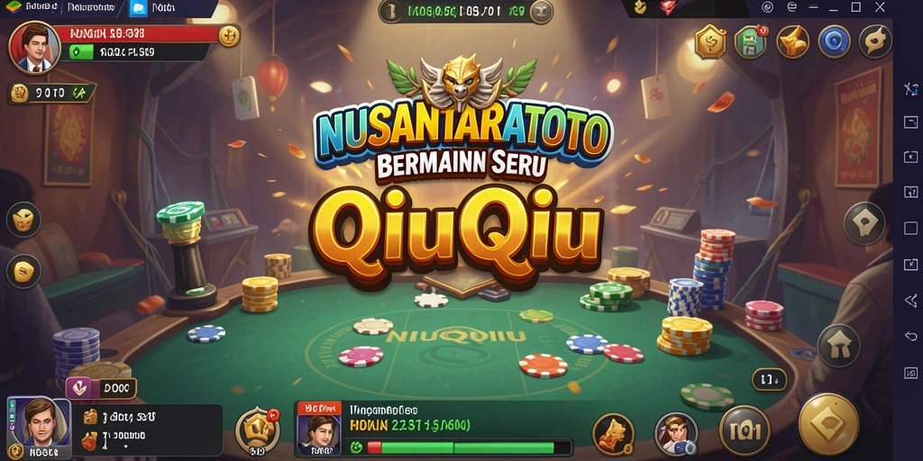 Screenshot utama NUSANTARATOTO menunjukkan keseruan permainan QiuQiu.