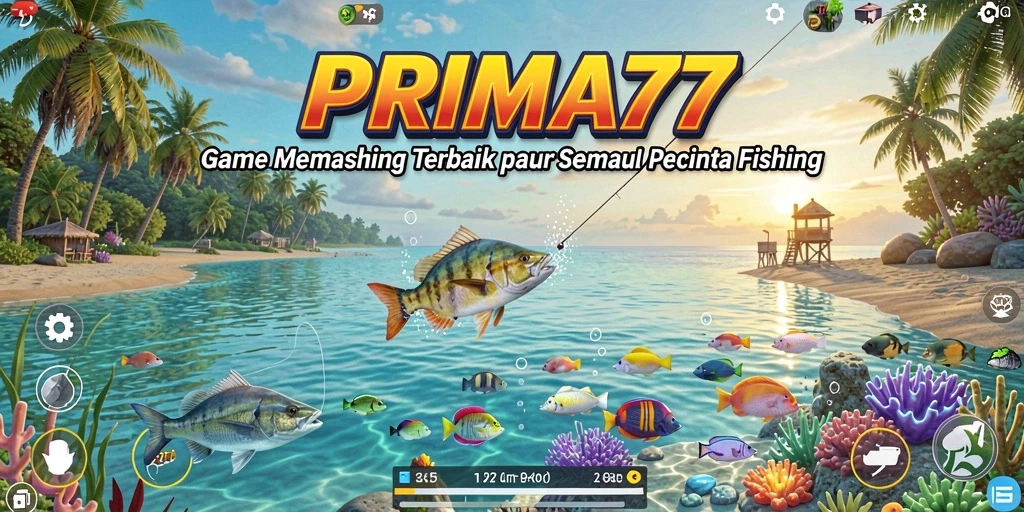 Tampilan gameplay PRIMA77 yang mendebarkan dan penuh warna.