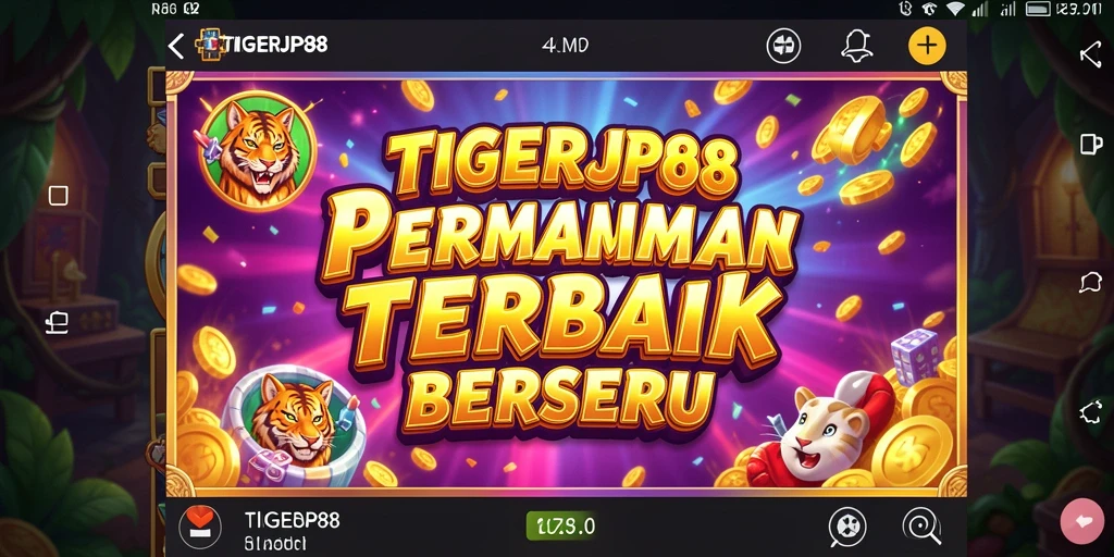 Gambaran menakjubkan dari gameplay Slot di TIGERJP88.