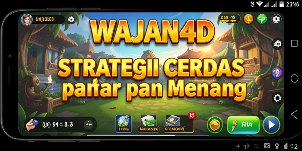 Tangkapan layar WAJAN4D menampilkan pertempuran strategi yang epik.