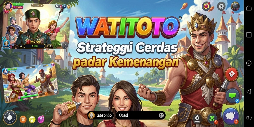 Tampilan gameplay menarik dalam WATITOTO yang penuh strategi.