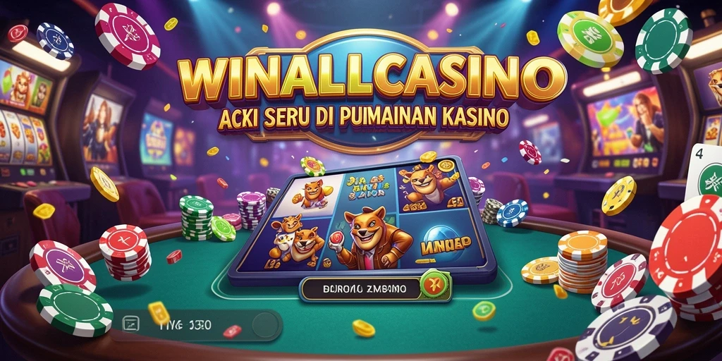 Tampilan penuh aksi dari gameplay <strong>WINALLCASINO</strong> yang mendebarkan.